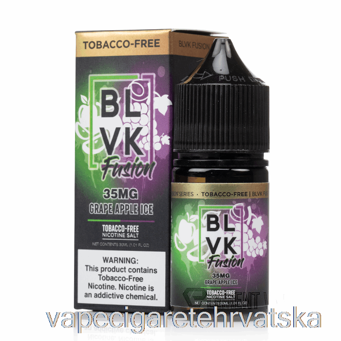 Vape Cigareta Grožđe Jabuka Led - Blvk Fusion - 30ml 50mg